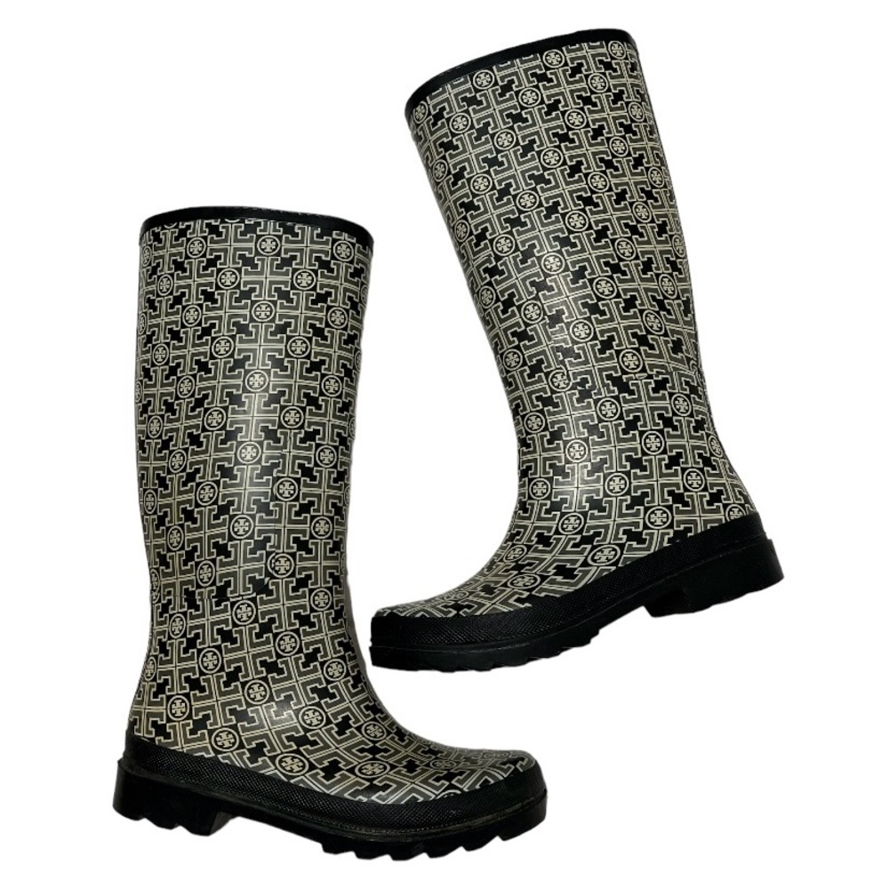 TORY BURCH | Signature Logo Wellington Rain Boots